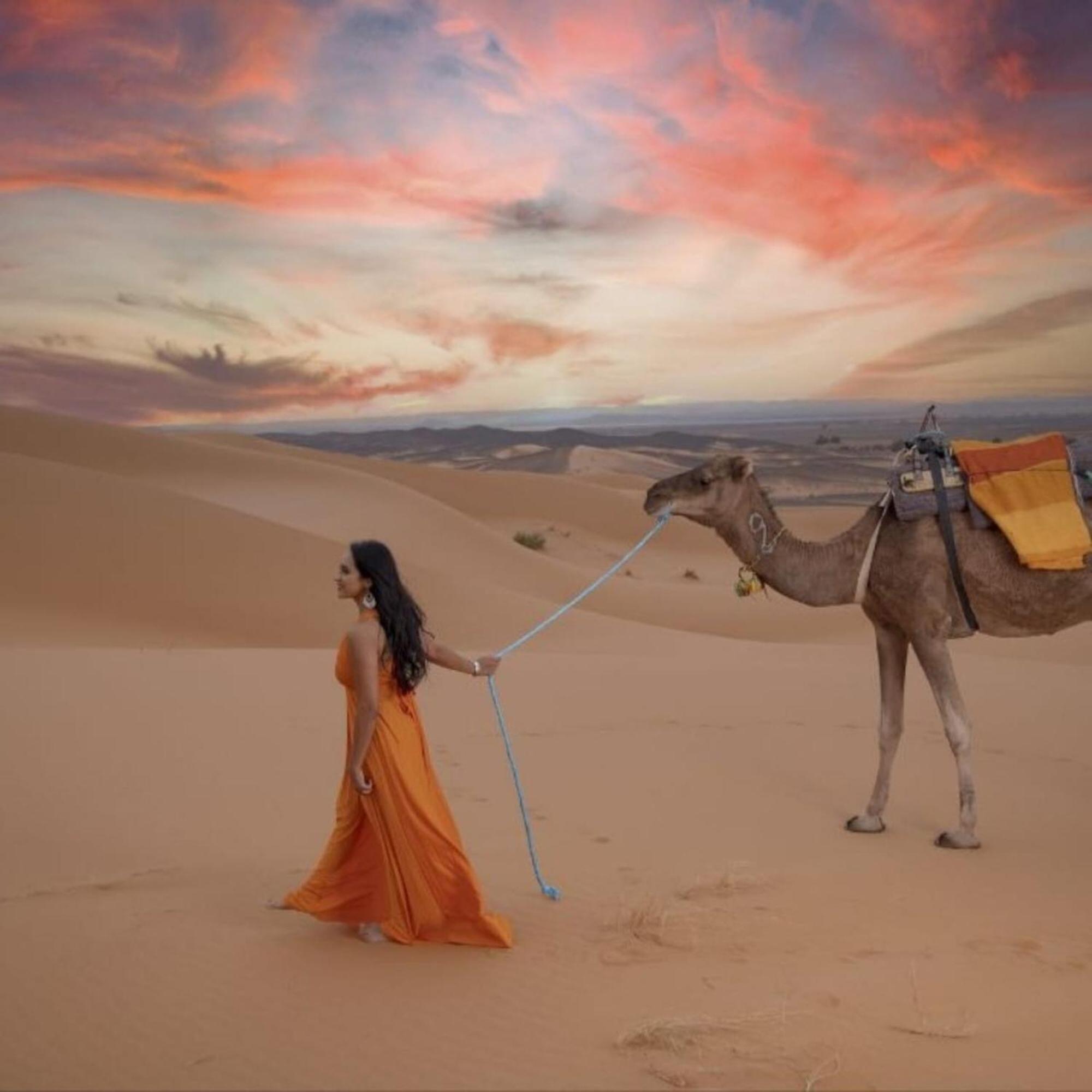 Unique Sahara Camp Hotel Merzuga Kültér fotó
