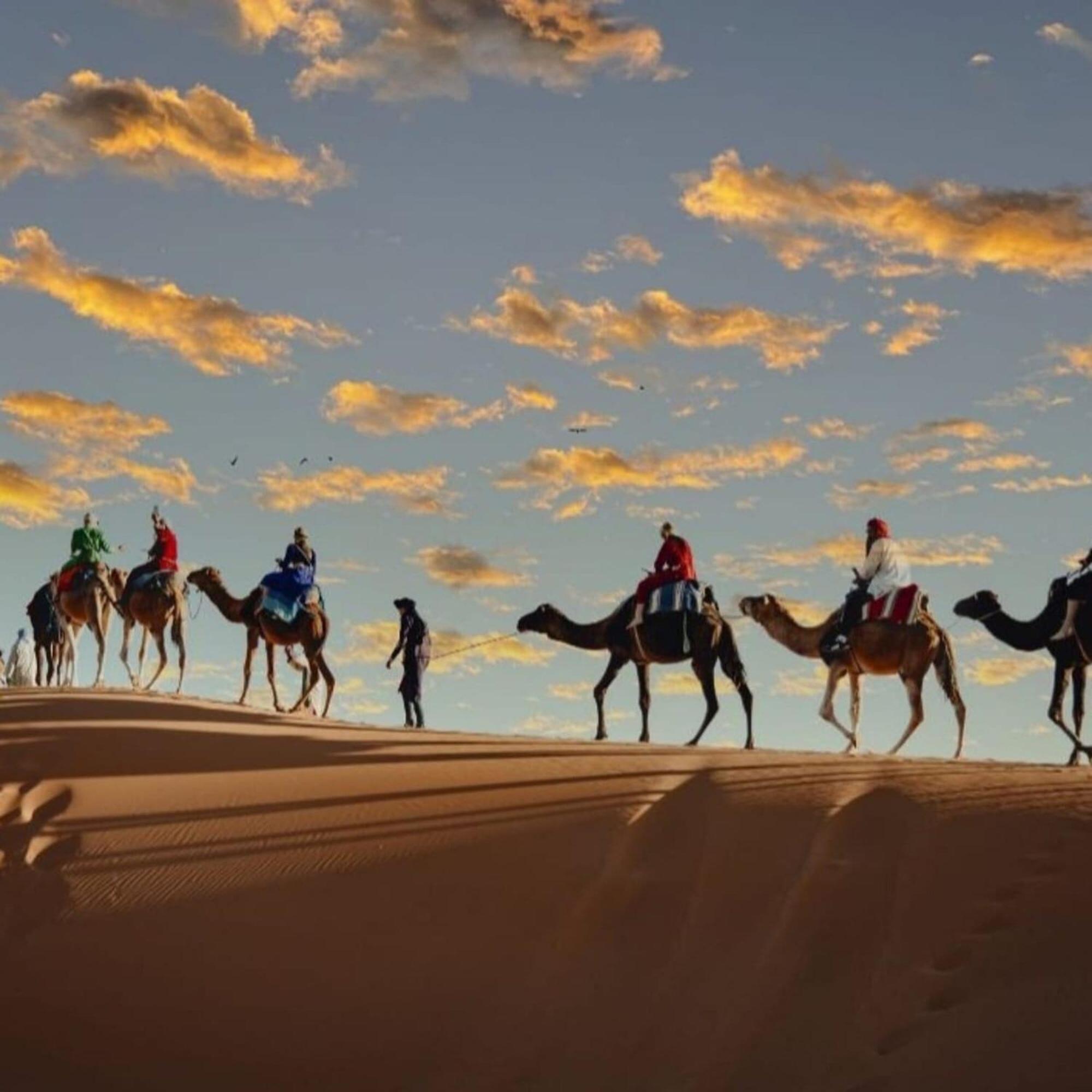 Unique Sahara Camp Hotel Merzuga Kültér fotó