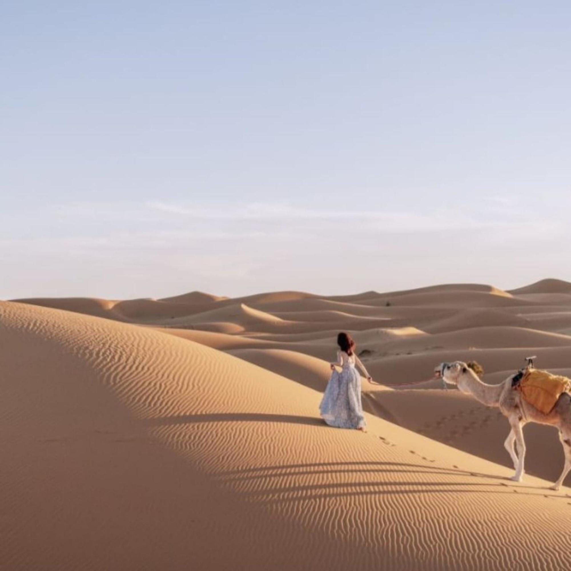 Unique Sahara Camp Hotel Merzuga Kültér fotó